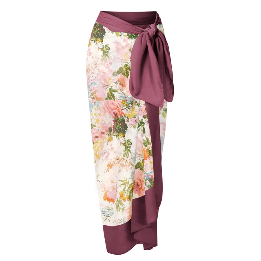 2024 Women's Sexy One-Shoulder Bikini Set with Embellishments