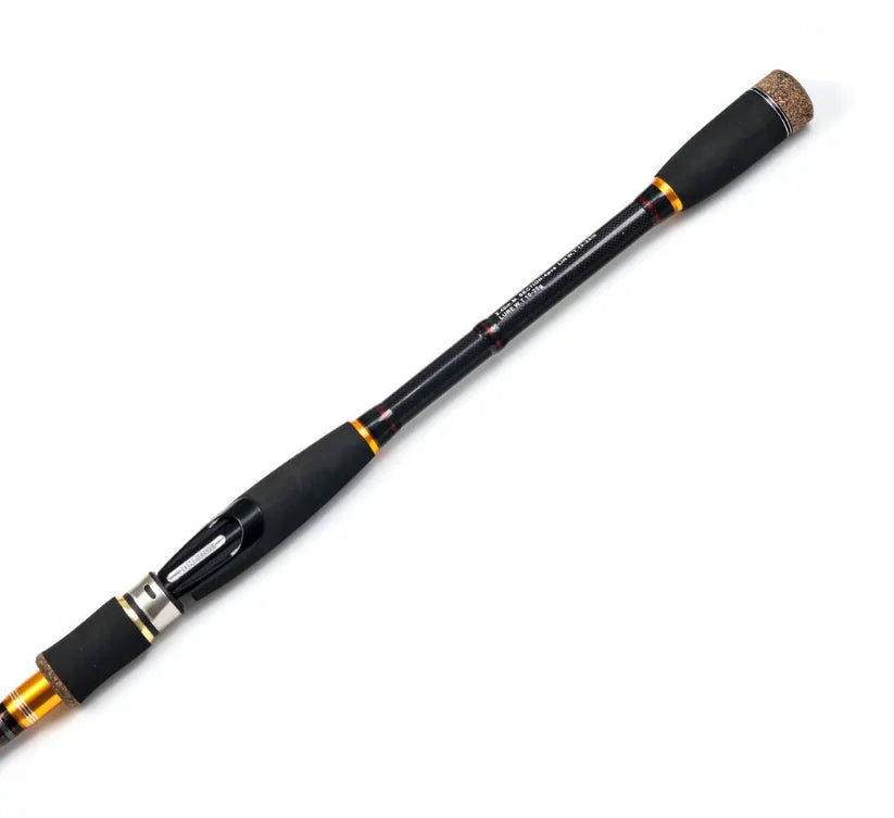 Portable Multi-Section Carbon Fishing Rod for Casting