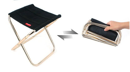 Outdoor Folding Chair - 7075 Aluminum Fishing Stool