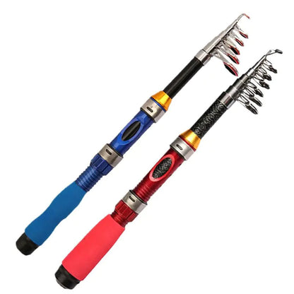 Telescopic Mini Fishing Rod Set for Portable Use