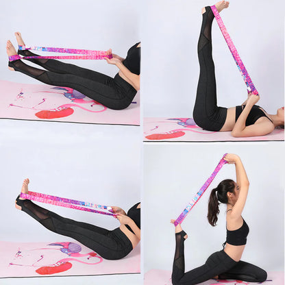 Adjustable Yoga Mat Strap for Easy Carrying and Exercise