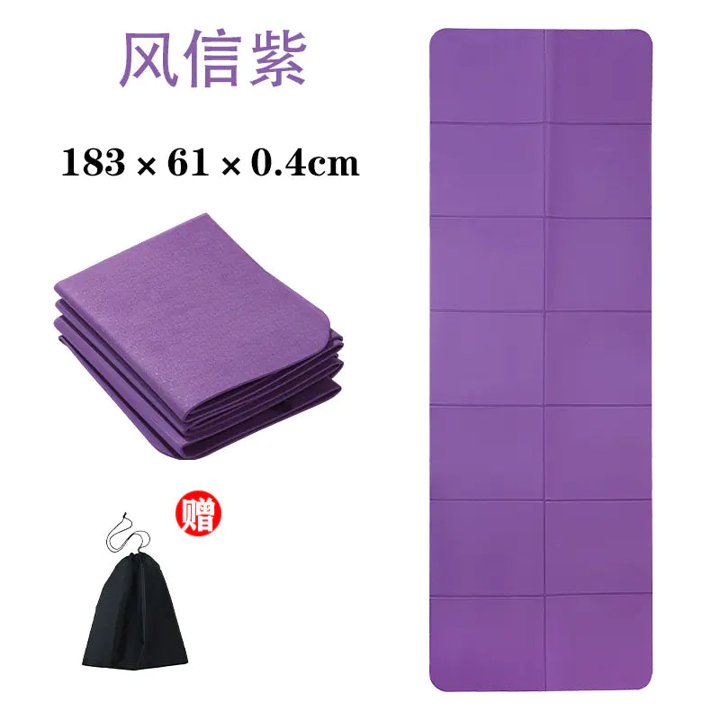 TPE Folding Yoga Mat for Napping and Relaxation