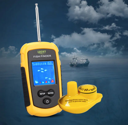 Fish Finder, Sonar Fishing Detector and Gear