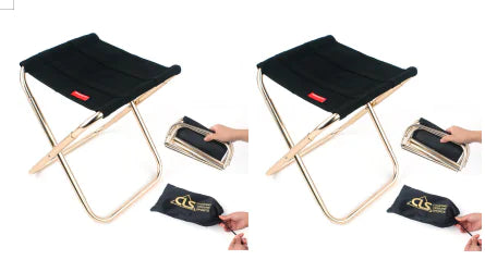 Outdoor Folding Chair - 7075 Aluminum Fishing Stool