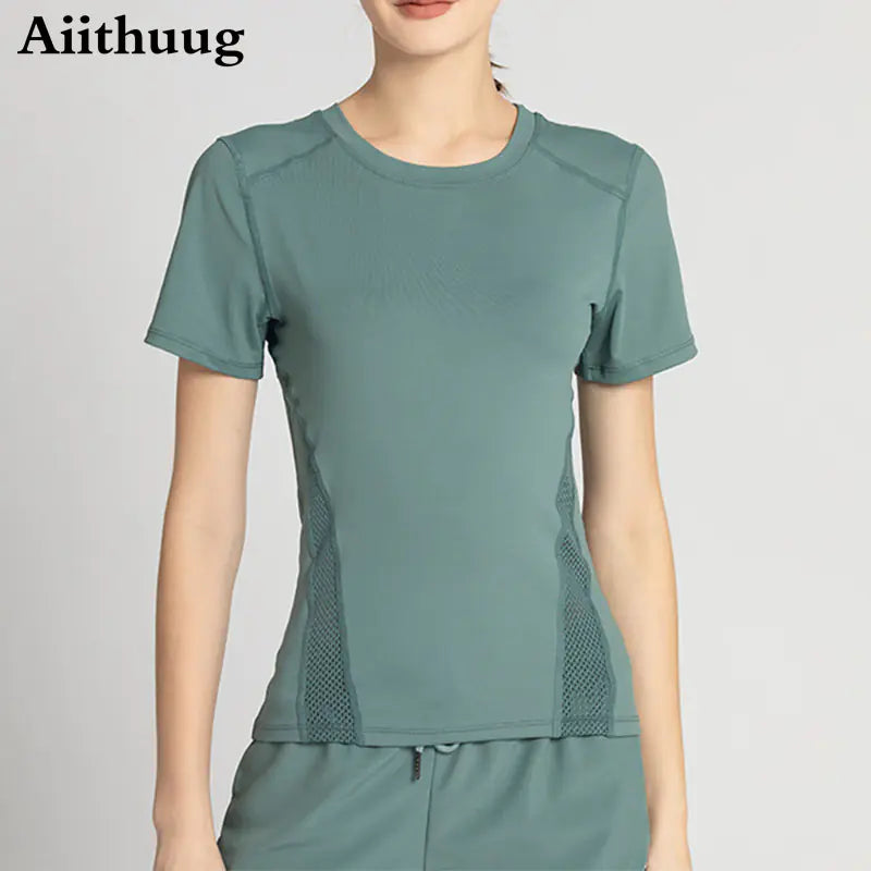 Quick-Drying Non-Marking Nude Mesh Clothing