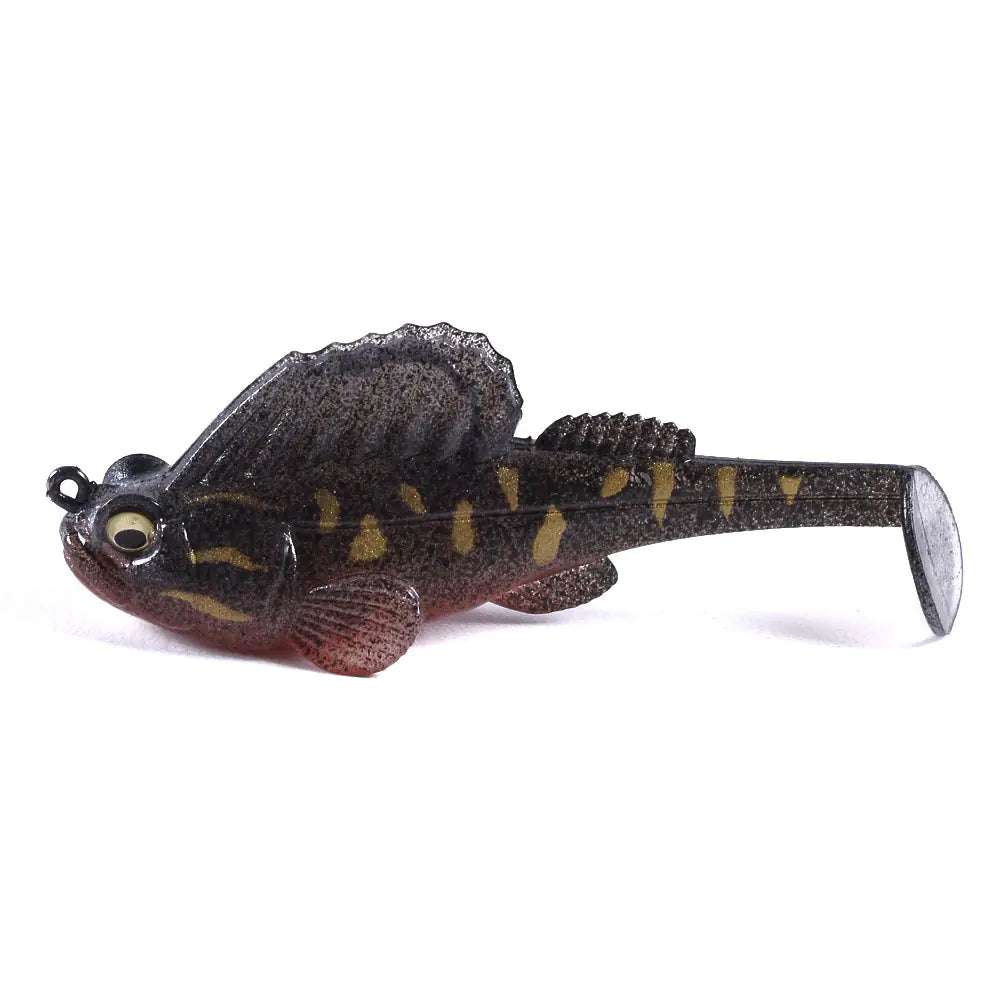 Universal Bait Fish Lure with Hidden Hook Design