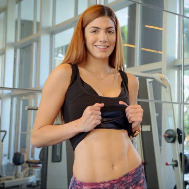 Fat-Burning Fitness Sweat Vest for Running and Yoga