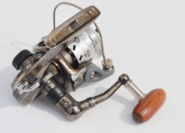 Mini Ice Fishing Pen Reel with Fishing Line