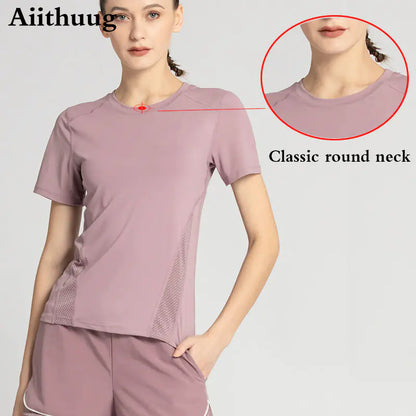 Quick-Drying Non-Marking Nude Mesh Clothing