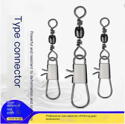 B-Type Connector Ring for Fishing Lures and Gear