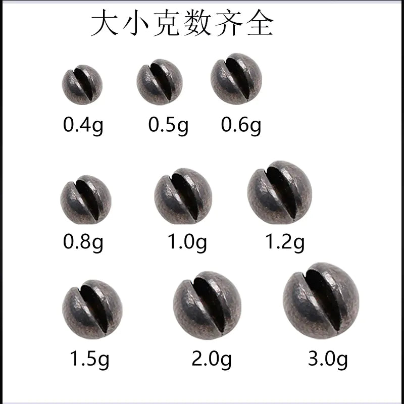 Phoenix Nine Open Lead Weights for Fishing (Bulk Purchase)