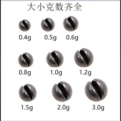 Phoenix Nine Open Lead Weights for Fishing (Bulk Purchase)