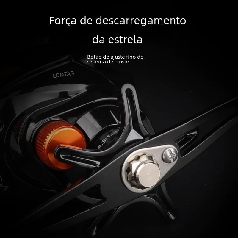 Biling Metal Fishing Reel for Long-Distance Casting