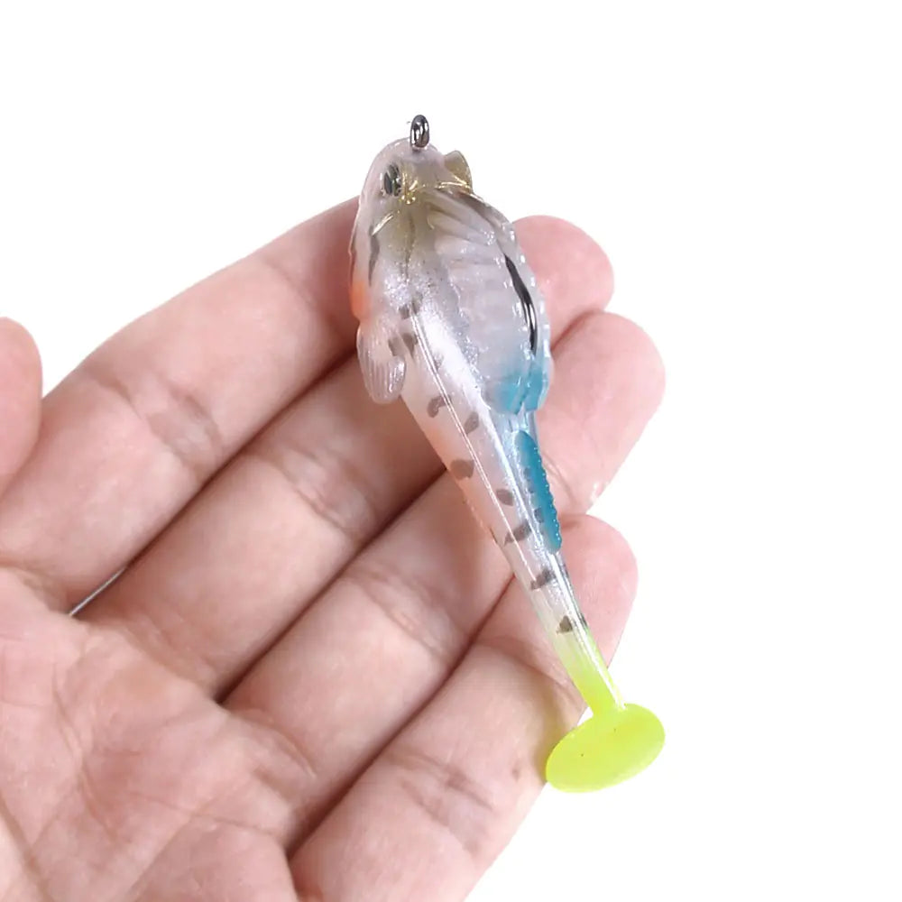 Universal Bait Fish Lure with Hidden Hook Design