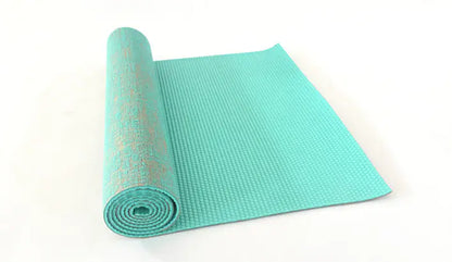 Jute Yoga Mat with PVC for Fitness and Studio Use