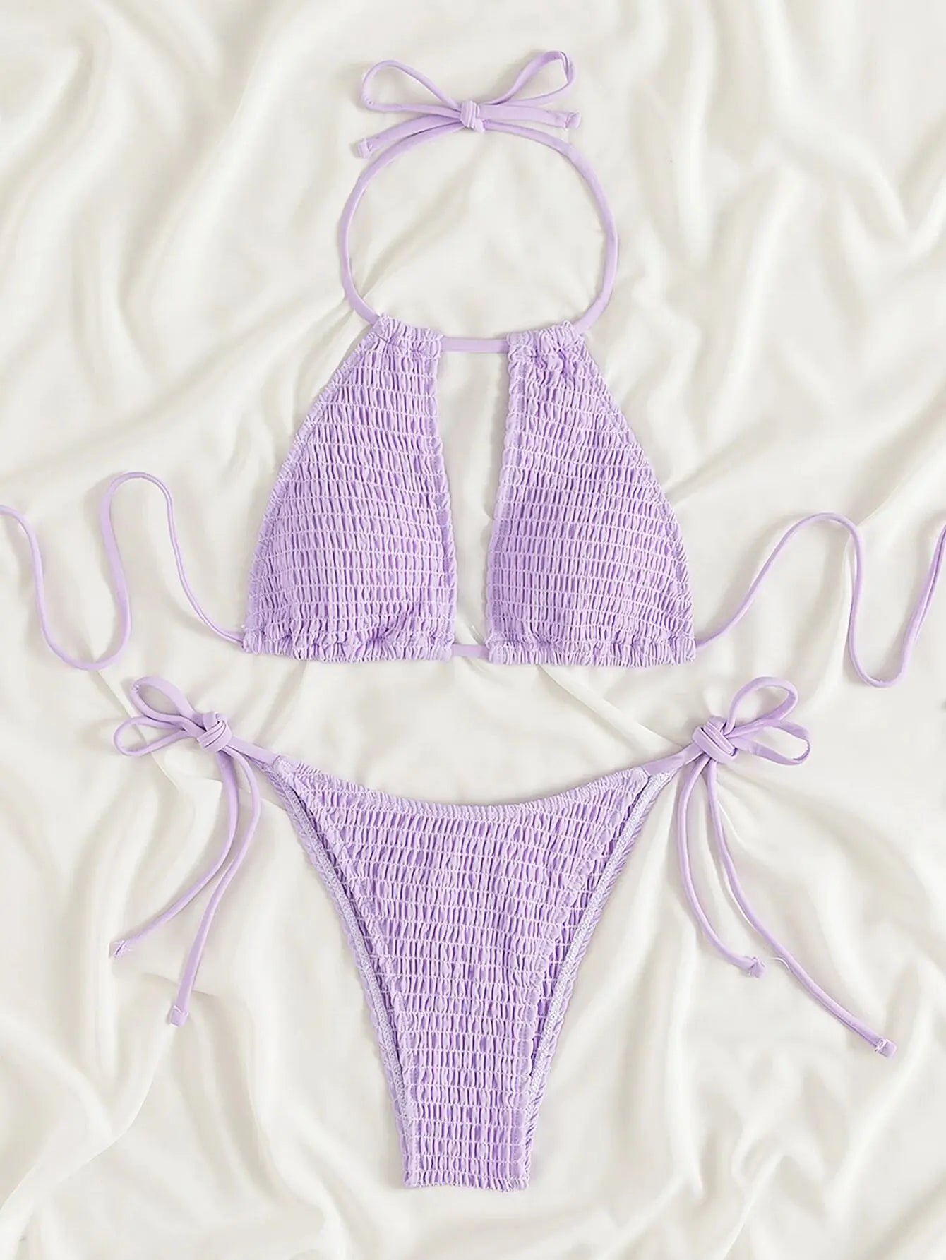 Multicolor Special Fabric Bikini Set for Women