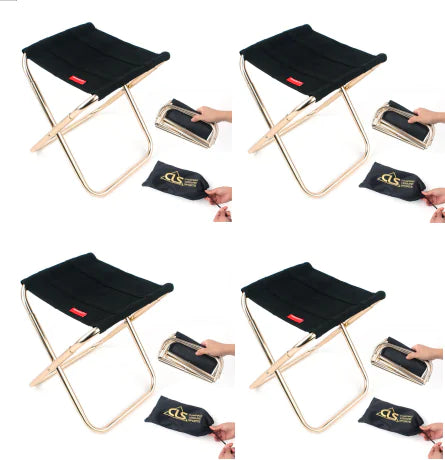 Outdoor Folding Chair - 7075 Aluminum Fishing Stool