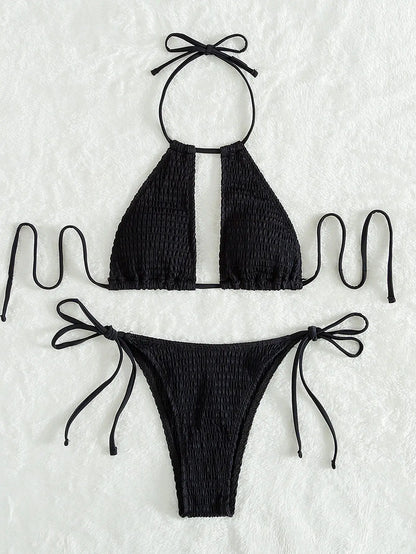 Multicolor Special Fabric Bikini Set for Women