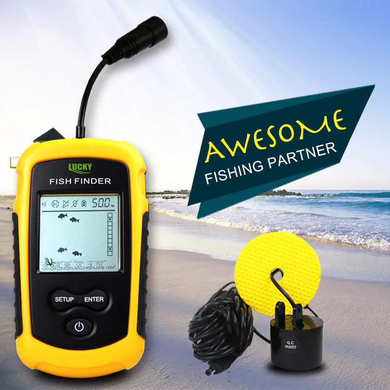 Fish Finder, Sonar Fishing Detector and Gear
