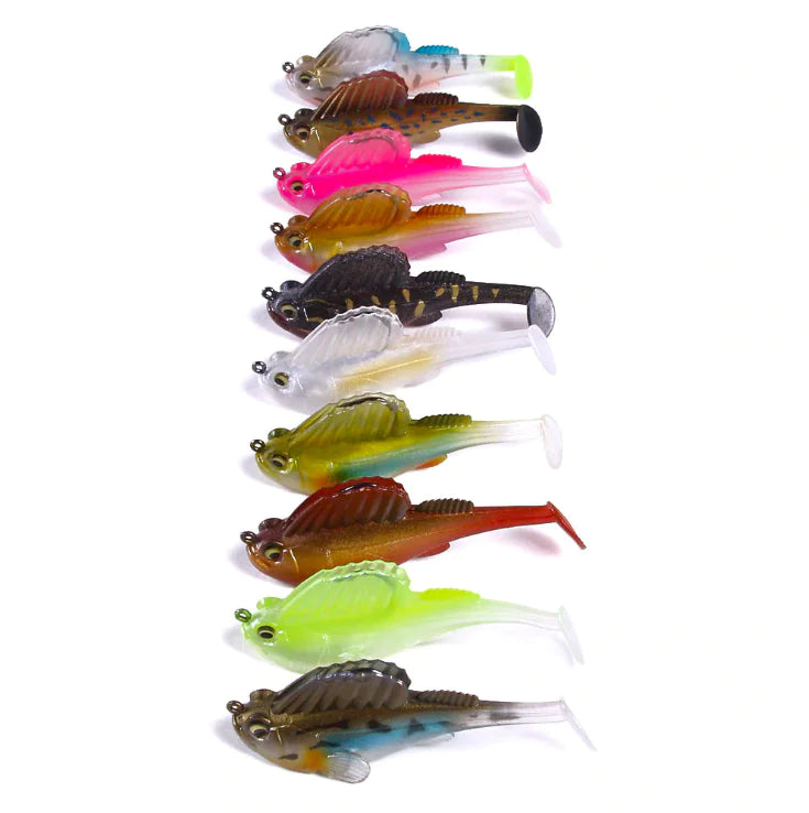Universal Bait Fish Lure with Hidden Hook Design