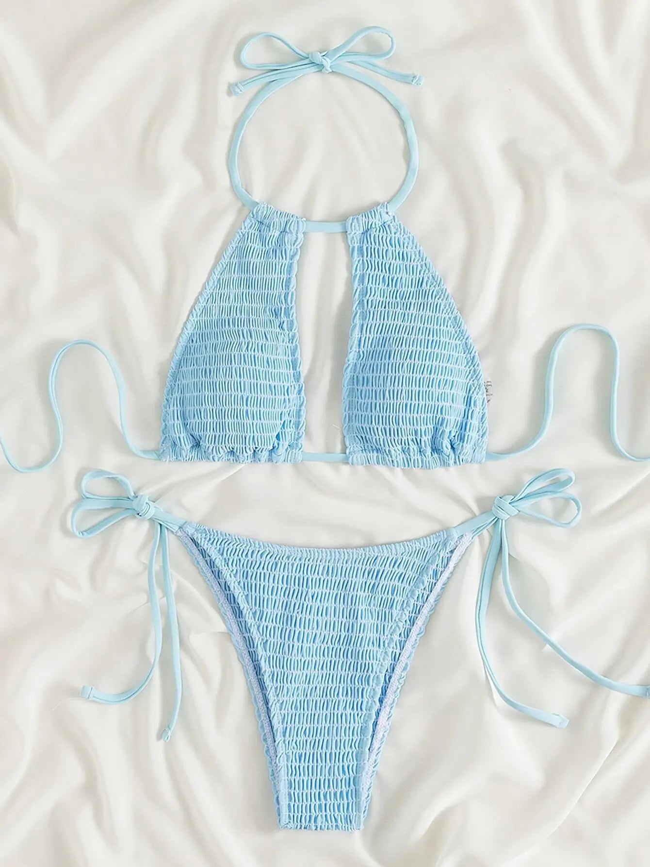 Multicolor Special Fabric Bikini Set for Women