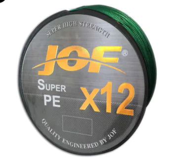 JOF X12 Braided Fishing Line 100/300/500m (One Piece)