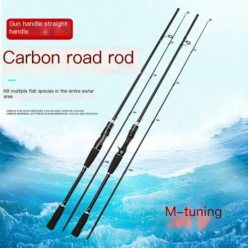 Fiberglass Soft Tip Fishing Rod for Lure Casting