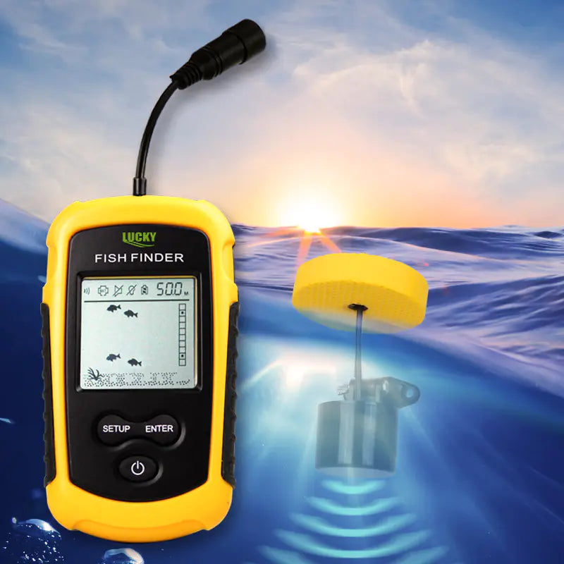 Fish Finder, Sonar Fishing Detector and Gear