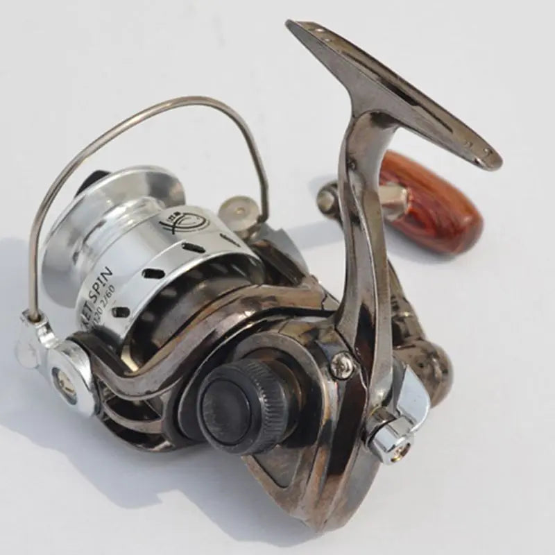 Mini Ice Fishing Pen Reel with Fishing Line