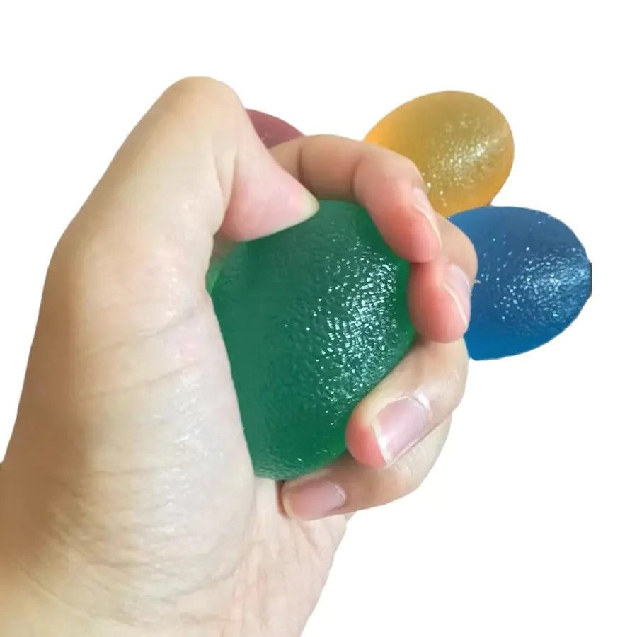 Jelly Egg Ball Grip Strengthener - Soft Grip Ball
