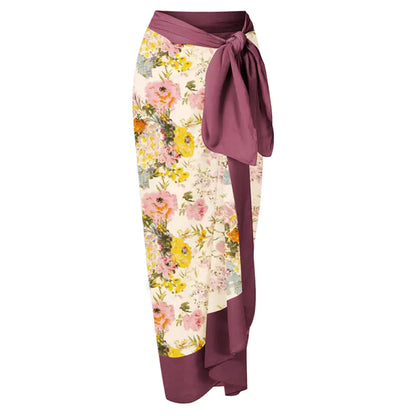 2024 Women's Sexy One-Shoulder Bikini Set with Embellishments